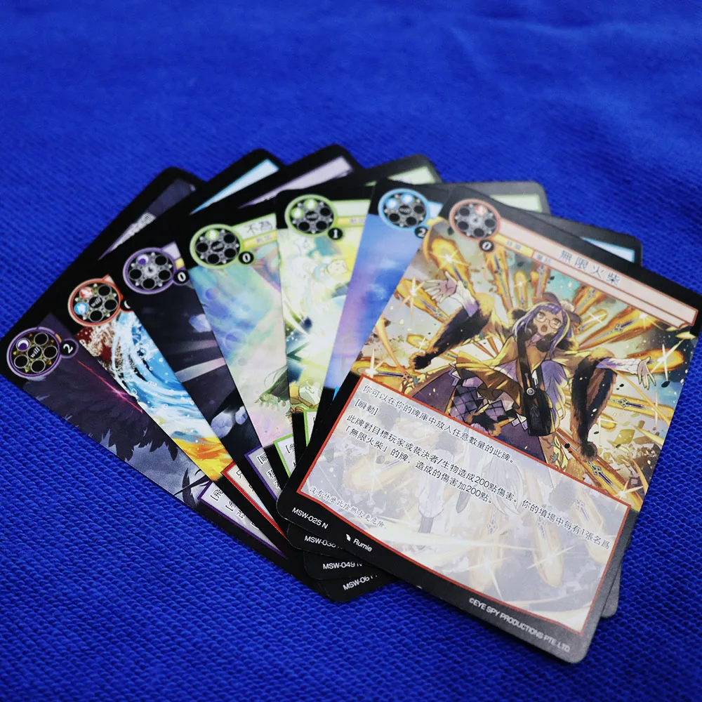 Custom Printed Sublimation Trading Card Game Collectible Cards with Blank Tuck Box Paper Material Logo Customization for Playing