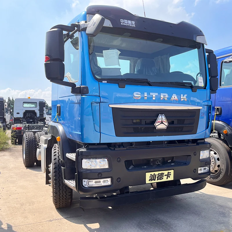 Сверхмощный недорогой новый Подержанный 450hp Sinotruk Howo 6x4 4x2 головный трактор 10 колесный грузовой тягач