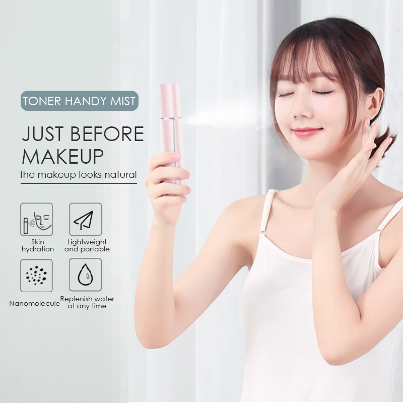 KSKIN ODM/OEM Facial Mister Portable Facial Nano Nebulizers  Skin Care Handy Mist Nebulizer