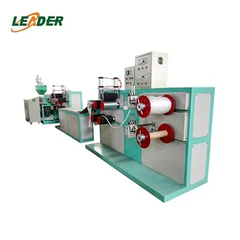 Factory price PP PE plastic Knotless packaging net making machine for fruit egg toy mesh