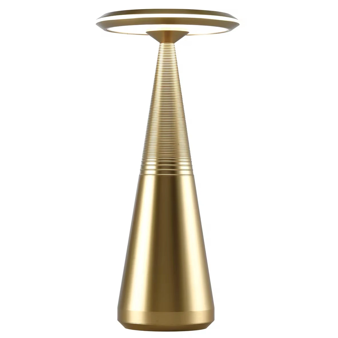 Table Lamp USB Wireless LED Table Light Luxury Post Modern Simple 10 Battery Bedroom Led Lighting Nordic Vertical Metal Aluminum