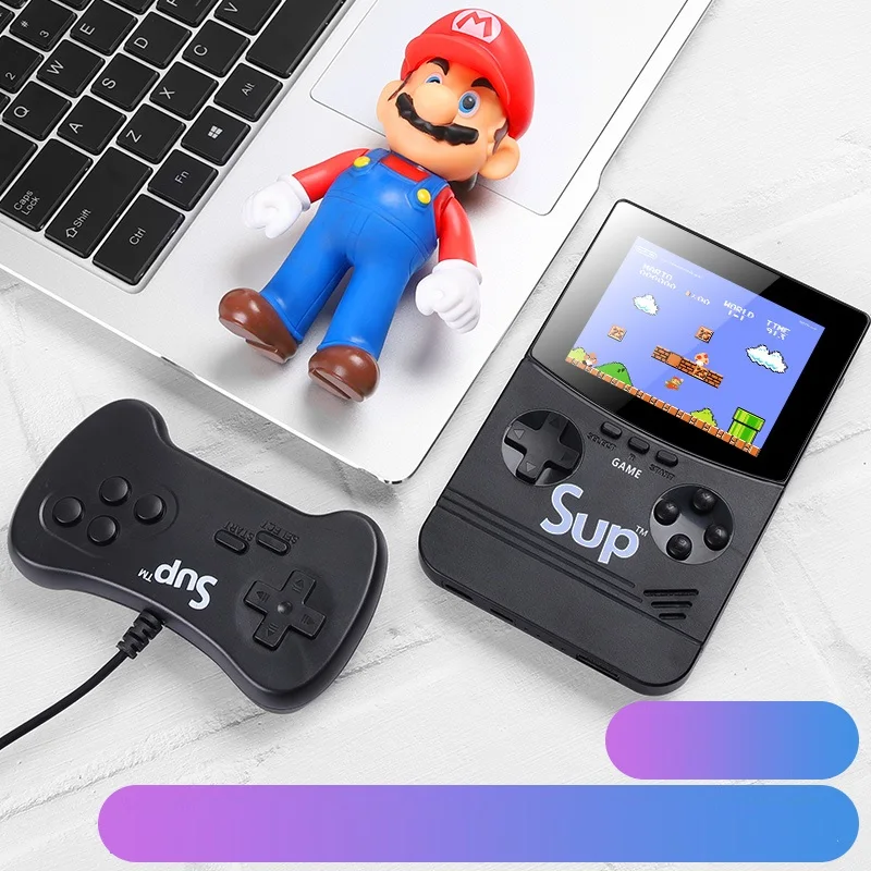 3 5 дюймовый большой экран SUP мини-игры 500 в 1 игры с ручкой 5000 мАч портативное зарядное устройство вызов для двух портативных