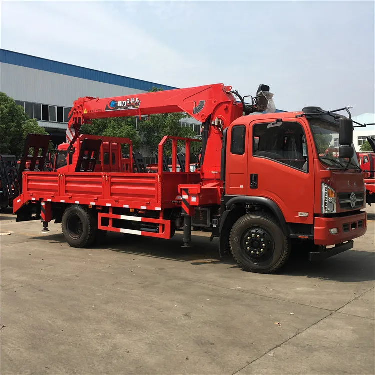 
4-8Tons crane manipulator telescopic boom truck 