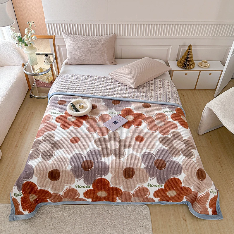 Новый многофункциональный теплый дышащий хлопок молочный бархат стеганый чехол для