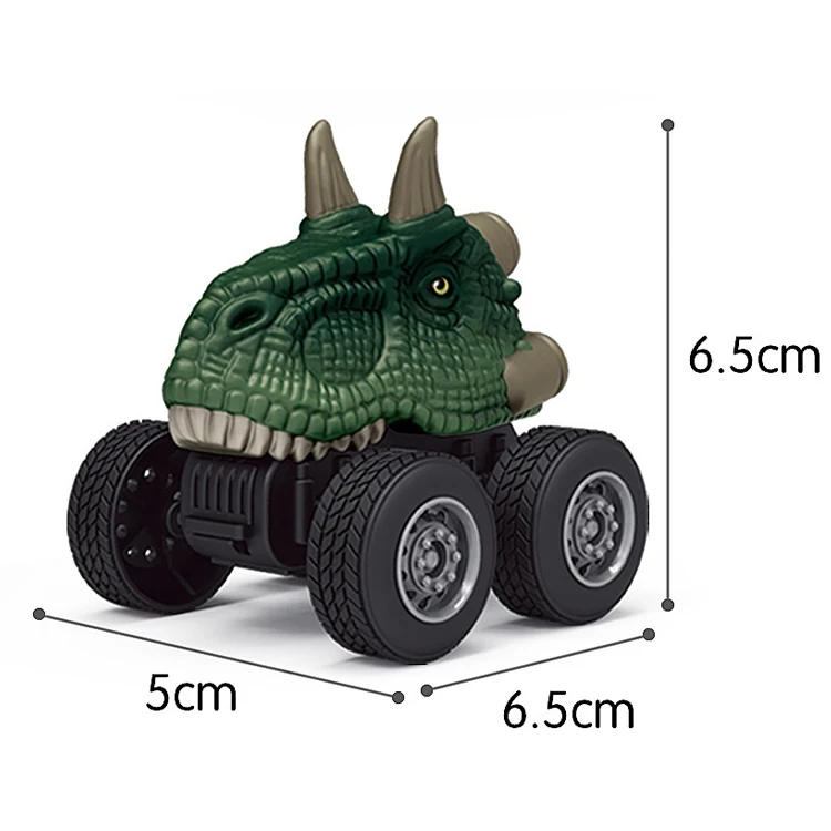 6Pcs Pull Back Dinosaur Cars Toys With T-Rex Kids Toys Vehicle animals Car For 3-14 Year Boys  Girls Creative Gifts For Kids