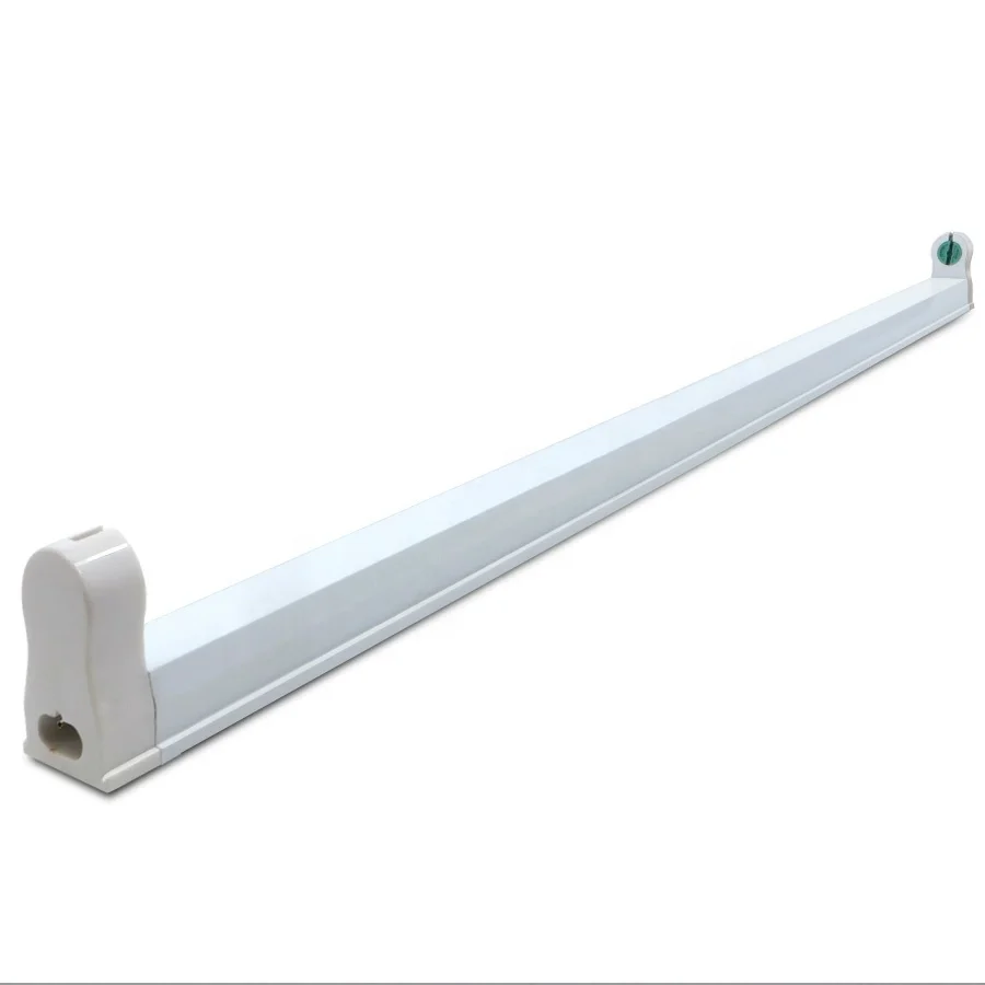 T8 tube fixture 10W 15W 20W 30W 40W plastic base lighting  with ballast plug lamp 110v 220v  600mm 90mm 1200mm