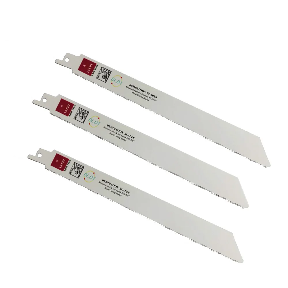 Heavy Duty M42 Reciprocating Saw Blades 8% Cobalt for Metal Cutting General Purpose