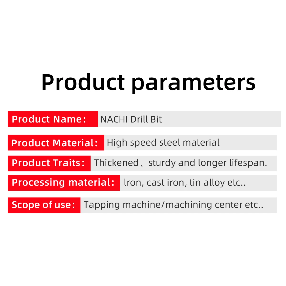 The Fujikoshi drill Hardcarbide Hot Sale Drilling Bit Set Tungsten Carbide CNC Drilling Tools