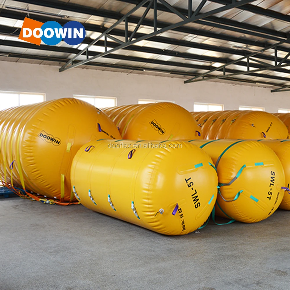 Heavy Ship Salvage Pvc Coated Fabric Underwater Inflatable Boat Lift Air Lifting Bags