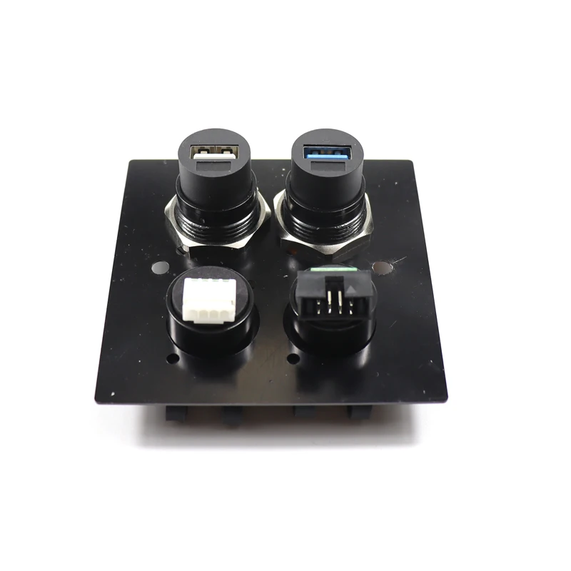 D Type USB3.0 OEM Custom Waterproof Audio & Video Socket for 19 Panel Mount Chassis Connector