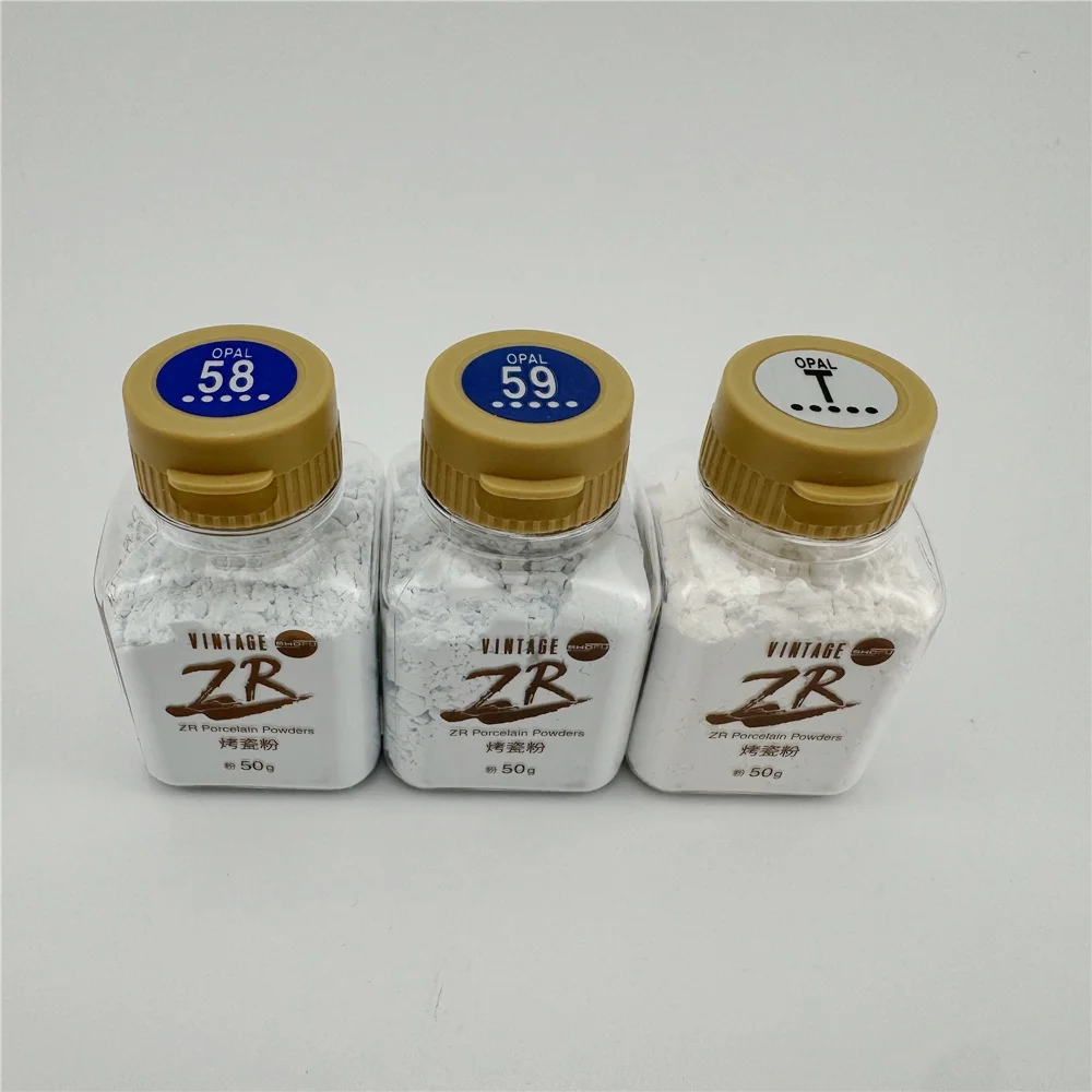 Dental Shofu ZR 50gr zirconia ceramic powder Dental zirconia ceramic powder Porcelain powder HS