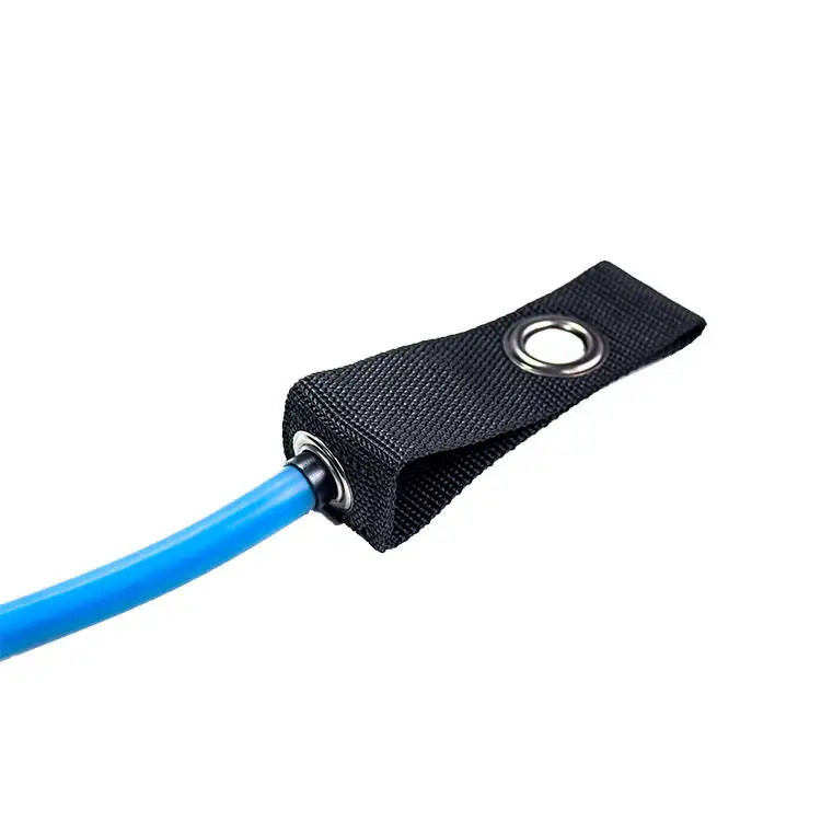 elastic stretch power natural latex Bungee cord jumping rope Outdoor Bungee Cord With Single double Textile Ending Bungee Loop