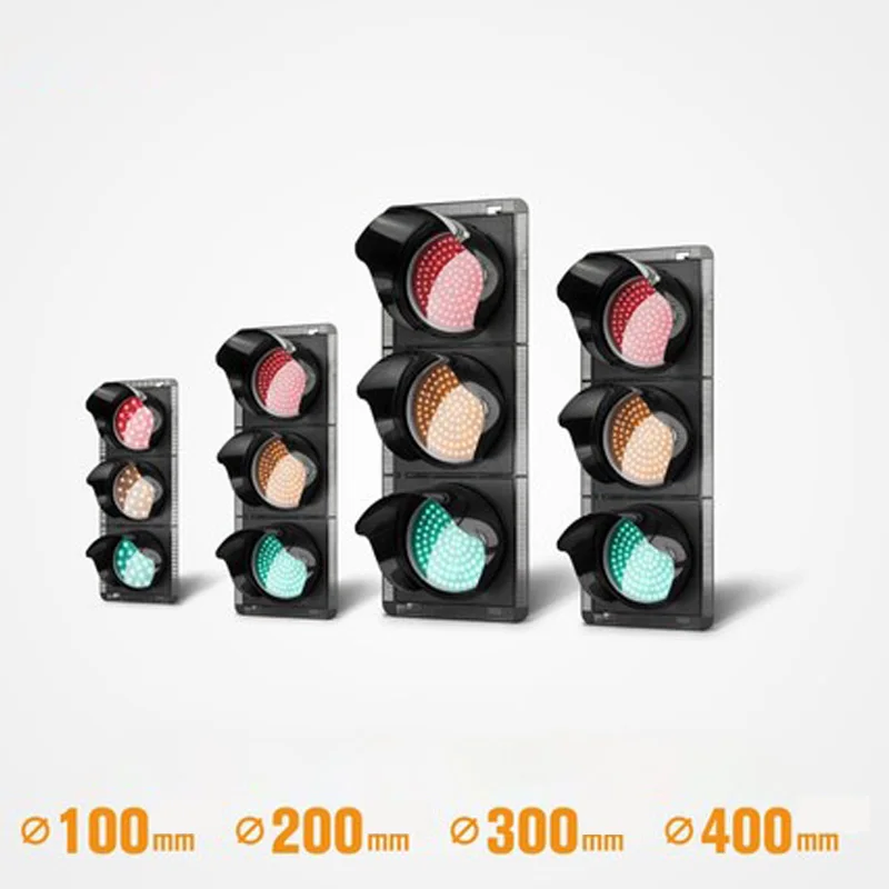 
10 Year Factory New Design 200mm Multi Color Led Signal Mini Traffic Light 