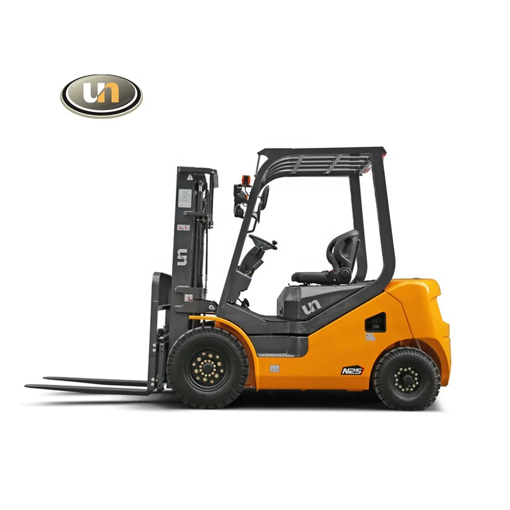 UN N-Series 3.5 T Diesel Forklift Truck Japan Kubota Eu5 Engine Hot Selling for Material Handling