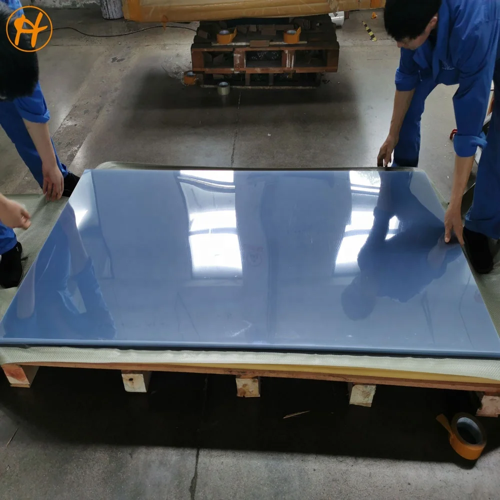 Clear Cheap PVC Rigid Sheet plastic Garment Template cutting