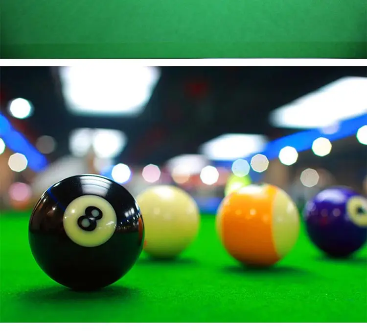 Factory cheap price 57.2mm  crystal billiard balls for sale