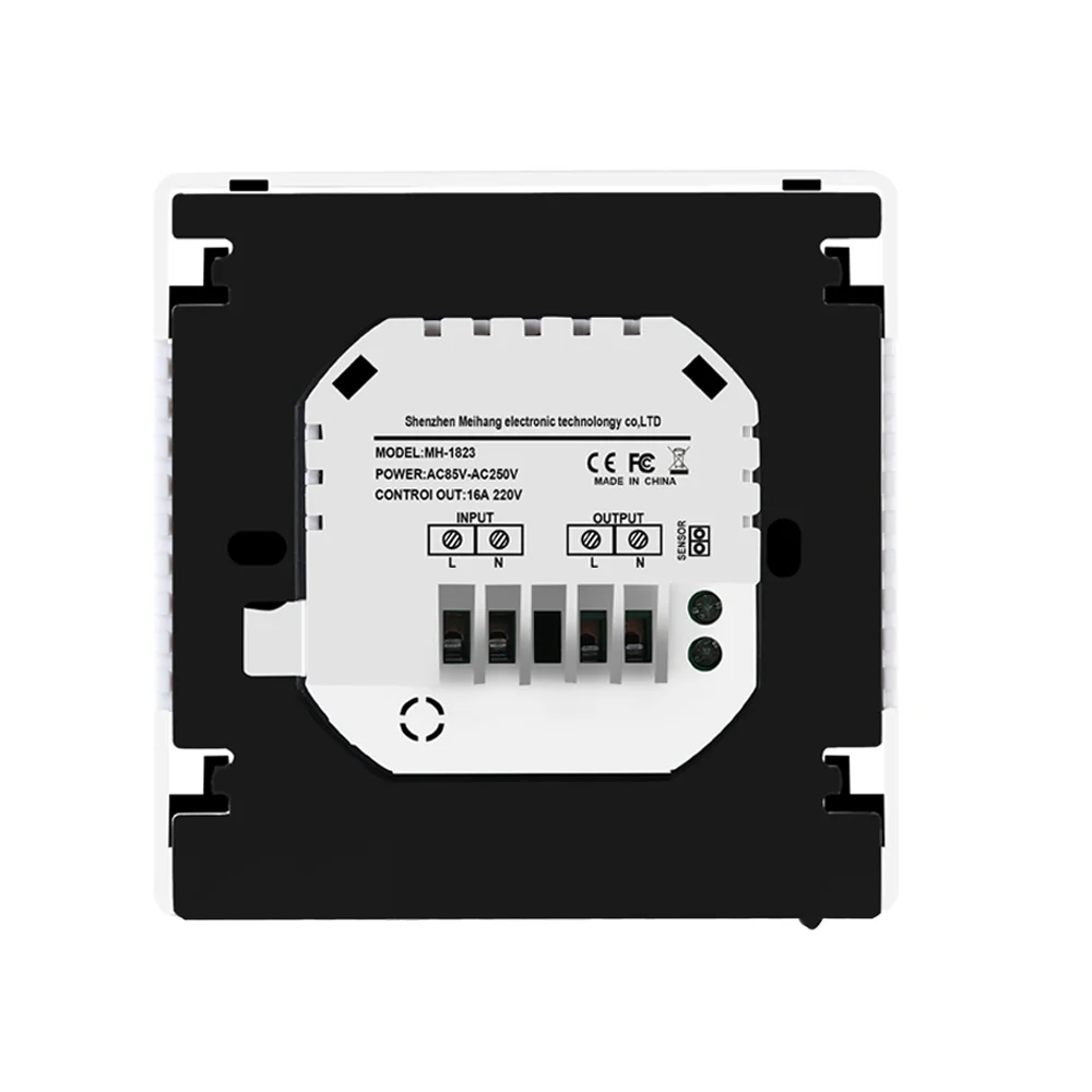 110V 120V 230V All Touch Screen Temperature Controller Thermoregulator Black Back Light Electric Heating Room Thermostat WiFi