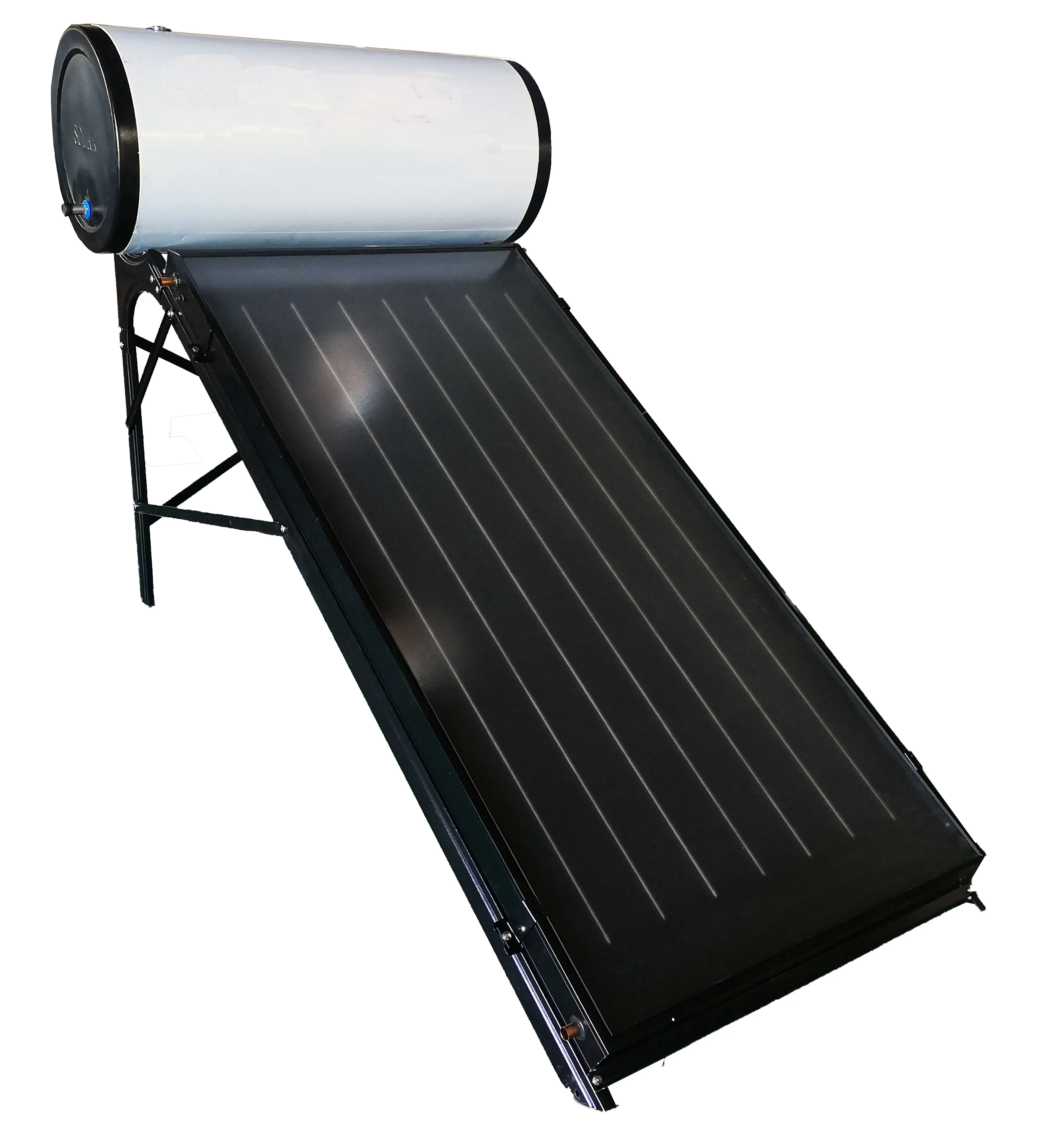 
Alibaba Solar flat panel water heater solar collector OEM China supplier Solar energy system heating 