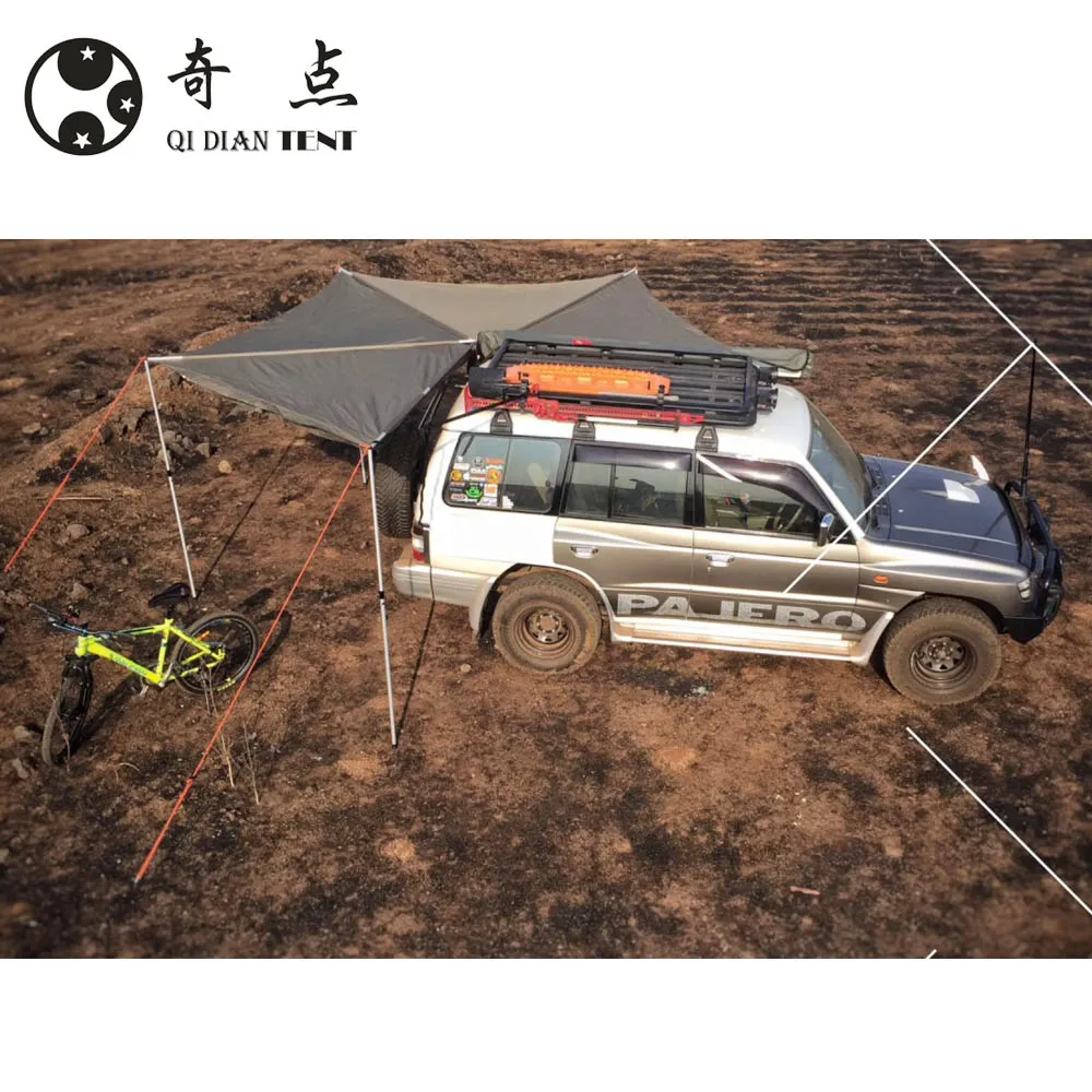 Vehicle 4x4 awning Trailer/turck/Jeep/canvas foxwing awning for Cars Camper
