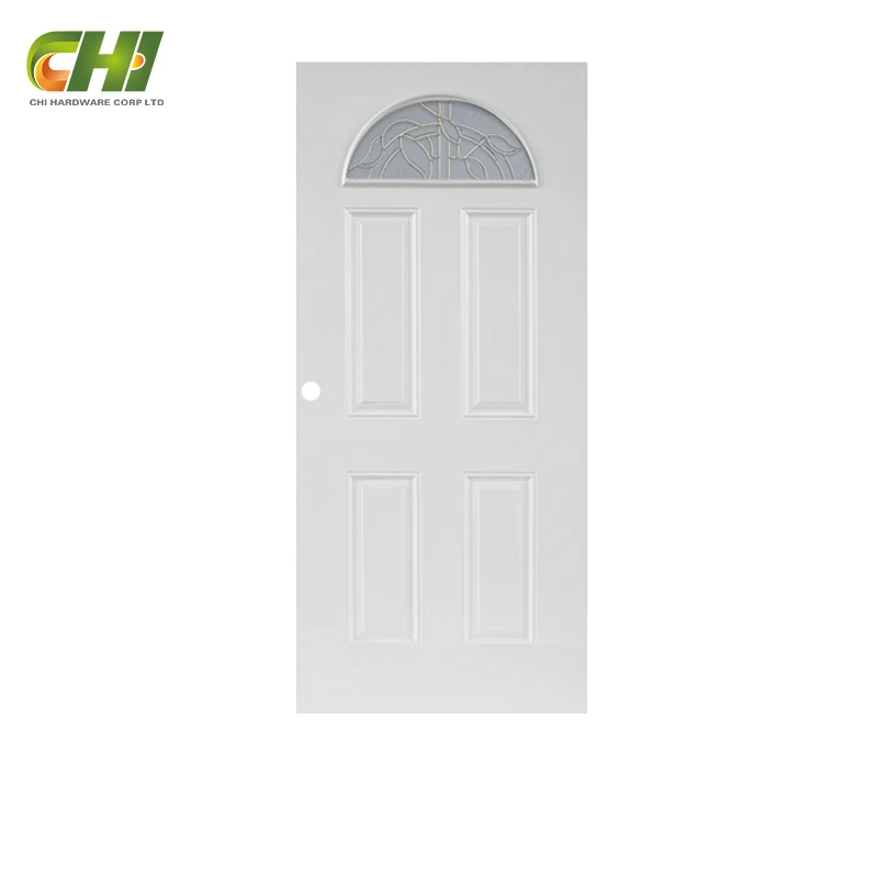 Fiber Glass Elegant Design Armored Door Past Fiber Glass Bi Fold Exterior Door Fiberglass Black Door Wholesal