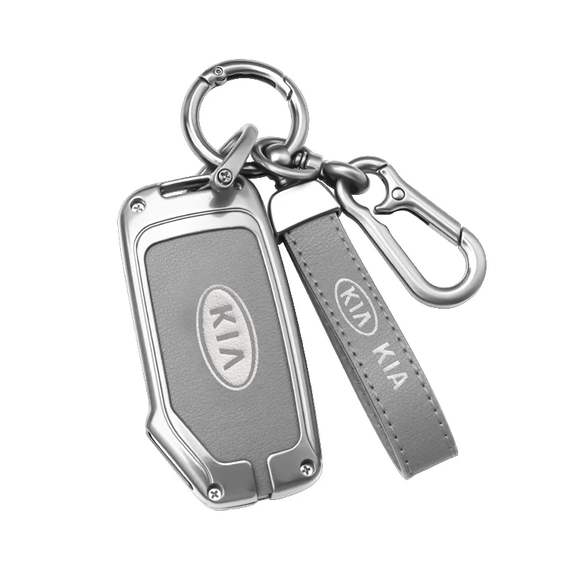 Zinc Alloy Car Remote Key Case Cover Protect Shell For Kia Sportage 2023 Kia Ray Sorento Soul Telluride Cerato 2020 K5 K8 2022