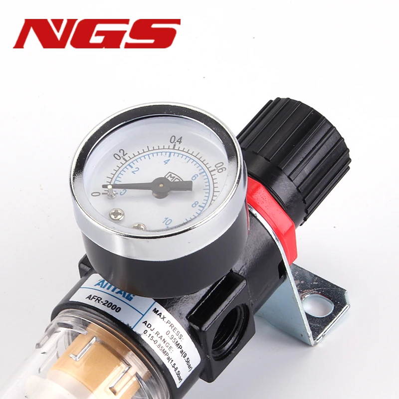 AFR/BFR Pneumatic Source Treatment Unit AFR2000 BFR3000 BFR4000 Air Filter Pressure Regulator Oil Water Separator 0.1mpa to 1mpa