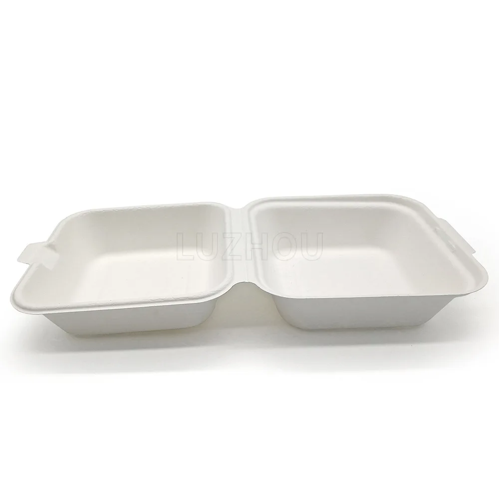 Manufacturers direct low minimum order volume degradable bento cake takeout packaging box