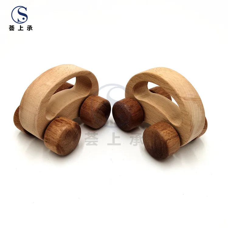 Z1165 European and American popular Creative wooden model car children family toys can be customized as birthday gifts for boys