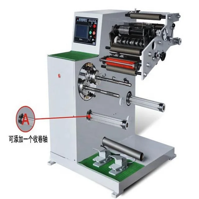 
YFX-320mm 200m/min label slitter rewinder machine 