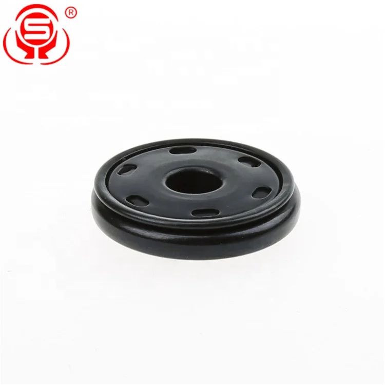 
High Quality 19mm Sew on Snap Button Black Metal Snap Fastener Press Buttons for Clothing 