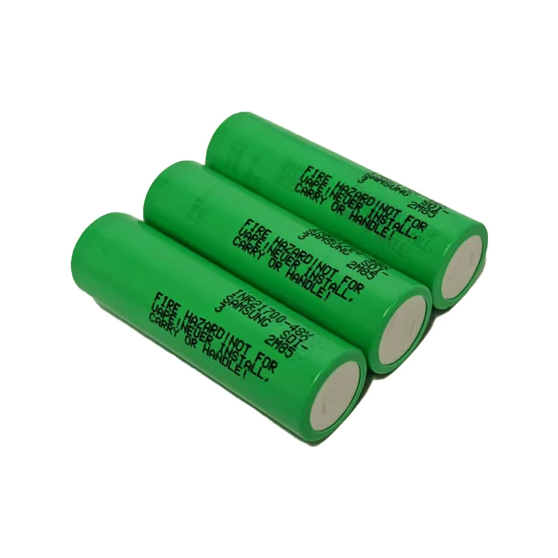 Оригинальный Sam sung INR21700-48X 10A 3 7 В 4800 мАч 21700 литий-ионные элементы SDI 48x для освещения системы хранения e-bike