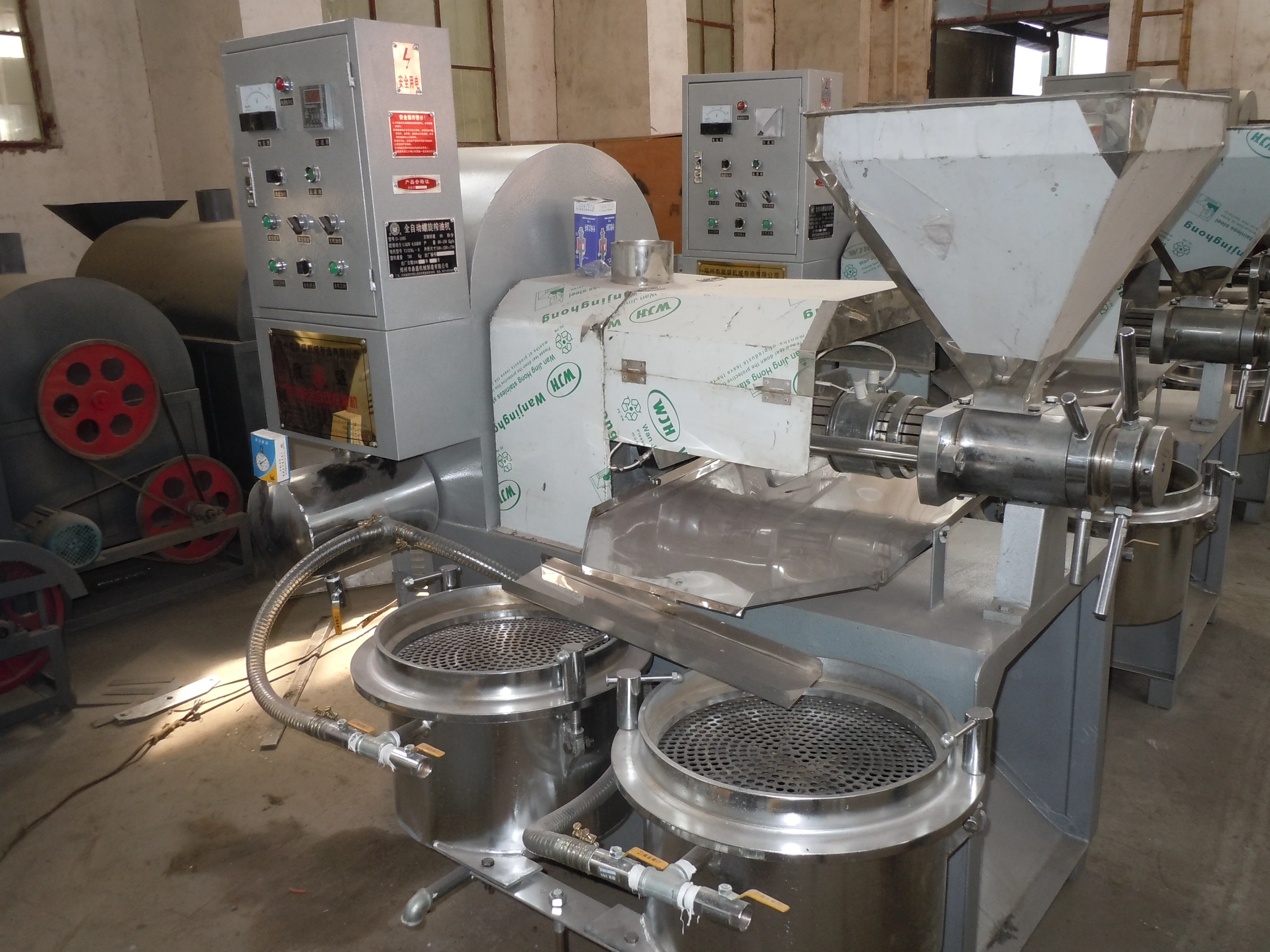 cbd oil extract machine /germ oil press machine /cold screw oil press machine