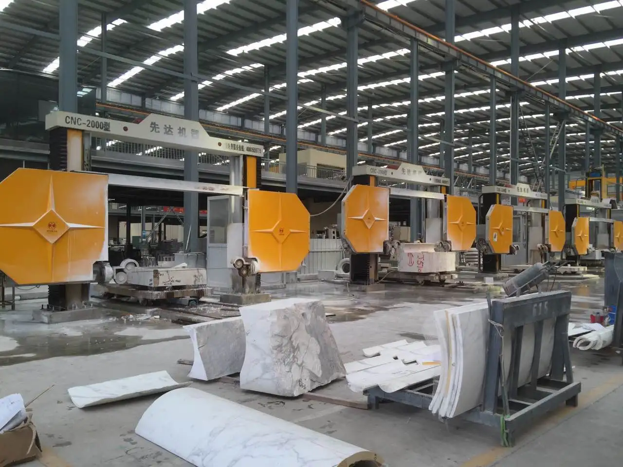 Automatic Bridge Type Marble Granite Slab Cutter