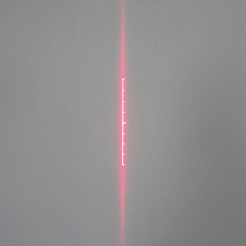 One word with 9 points laser module straight line infrared laser line