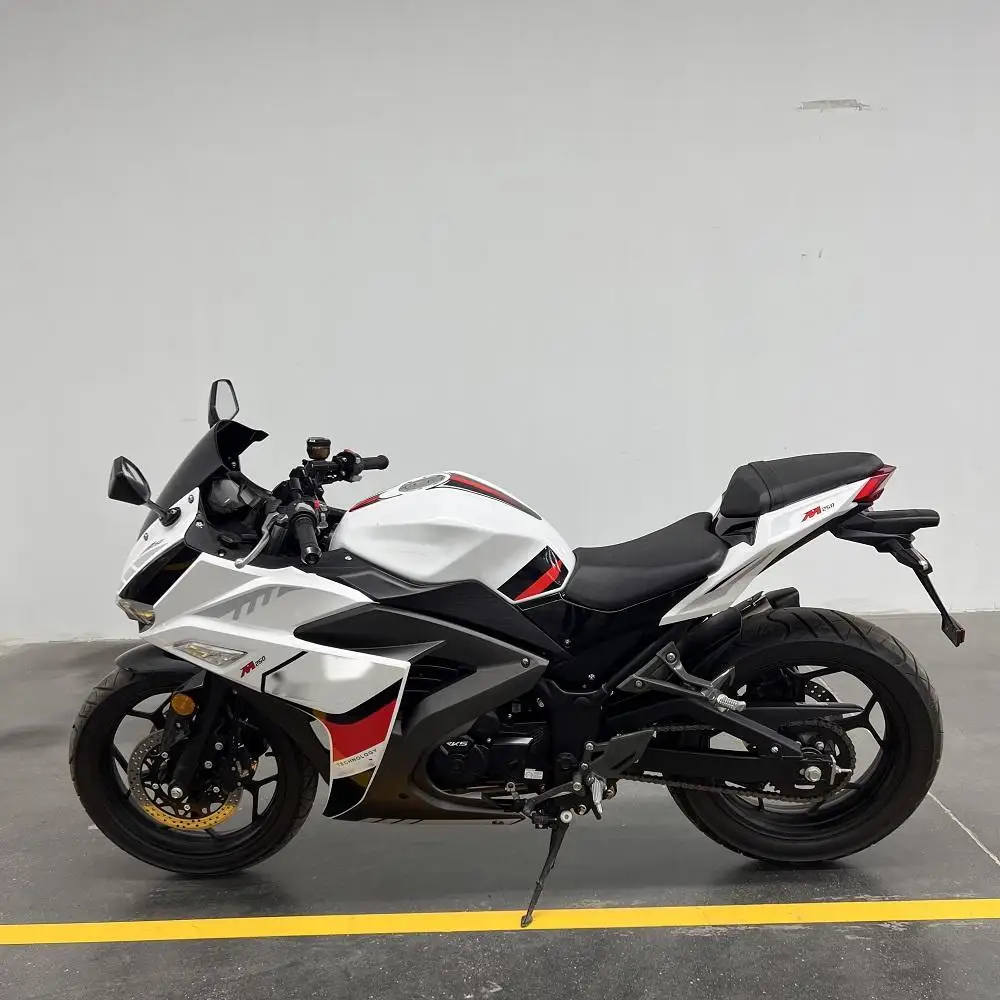 250CC Oil Cooling Double Disc Brake 4 Stroke 1 Cylinder Electric Start High Speed Racing Motorcycle