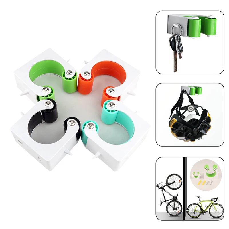 TOOPRE Bicycle Wall Holder Dropshiping Rack Storage Portable Road Bike Parking Buckle Mount Indoor Bike Wall Stand