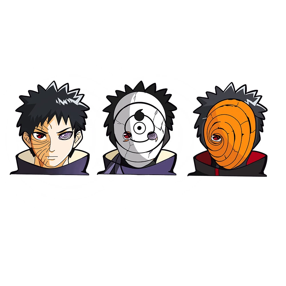 Classic Japan Anime Demon Slayer Dragonball Narutos One Piece 3D Motion Raster Stickers Car Lenticular Decorative Art Sticker