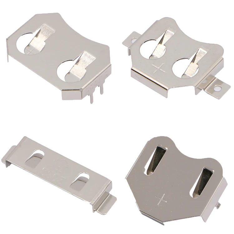 3V Coin Cell CR1620, CR1625, CR1632 Stainless Steel Nickel Plate Spring Metal Sprial Coil AA Switch Battery Contact Spring