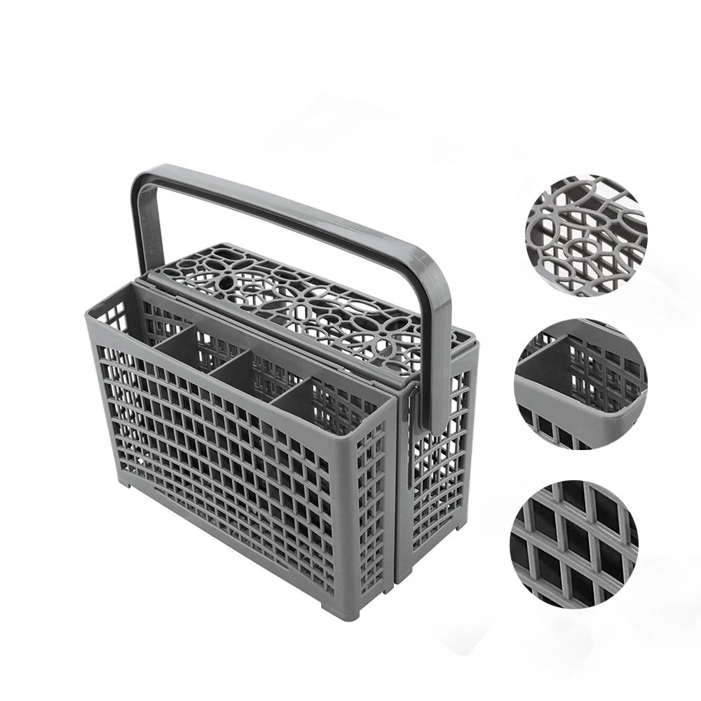 Universal 2 in 1 Utensil Dishwasher Silverware Replacement Basket Dish Washer Spare Parts Fit For Bosch Maytag Kenmores