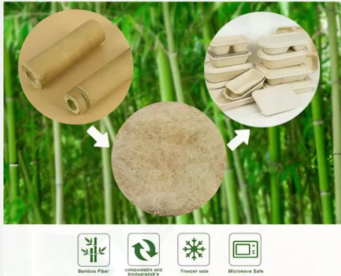 VVG does not add pfas 5-inch biodegradable bamboo paper small square mini dessert plate for one-time party use