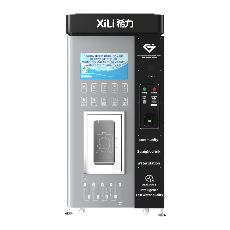 Agua vending water machines device  Purified Ozone UV Water Vending Machine For bottle OdM Drinking Water 5 years  OEM