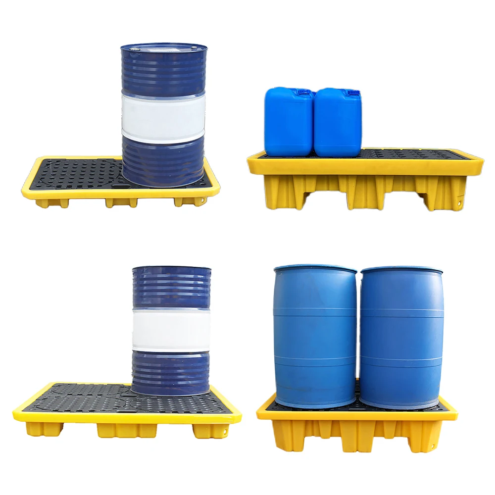 Китай масло IBC 2/4/6 сдерживание разливов HDPE сверхмощное складское хранилище Европейский Промышленный пластиковый поддон для производитель