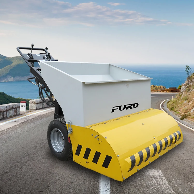 Self-Propelled Mix Asphalt Spreader for Small and Tight Spaces