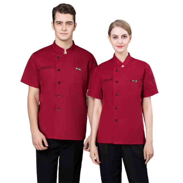 Factory Without Intermediaries Wholesale and Retail of Breathable Cotton Chef Work Clothes