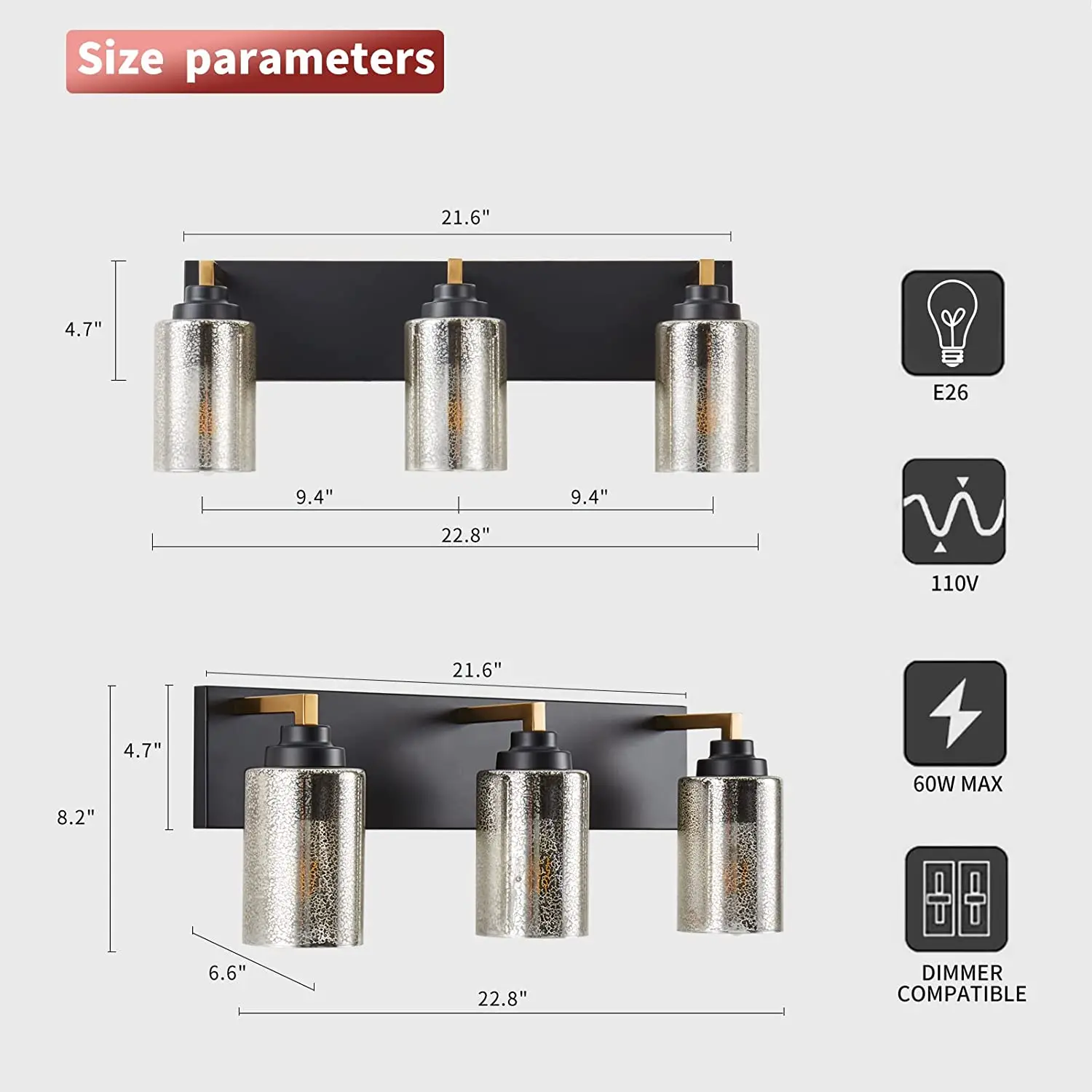 Decorative living room bedroom interior wall light creative indoor modern led wall lampContemporary vanity lighting