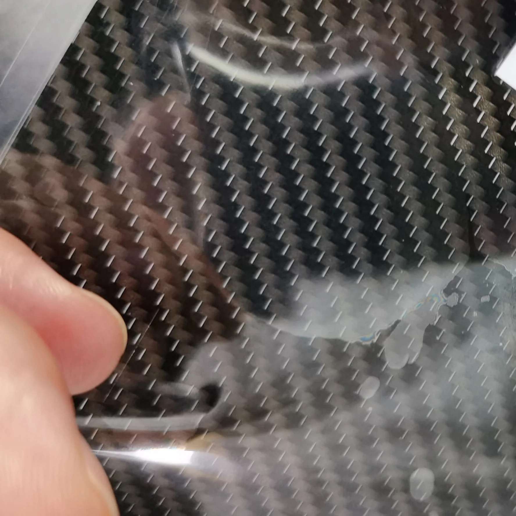 GookiiTech Factory Best Seller Carbon Fiber Pattern PVA Water Transfer Printing Sheet Hydrographic Paper Hydro Dipping Film