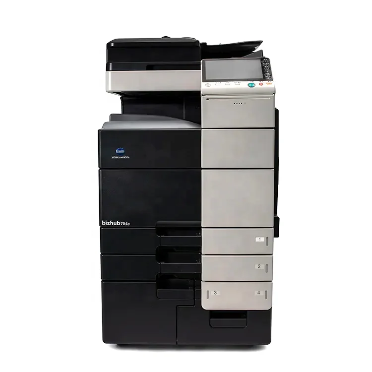 Высокоскоростной монохромный 75ppm SRA3 Подержанный принтер для Konica Minolta bizhub 754