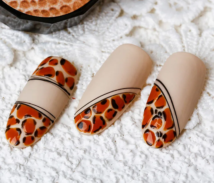 QSHY Custom Logo Wholesale UV LED Soak Off 3D Leather Effect 14 Color Resin Organic Gel Nail Polish