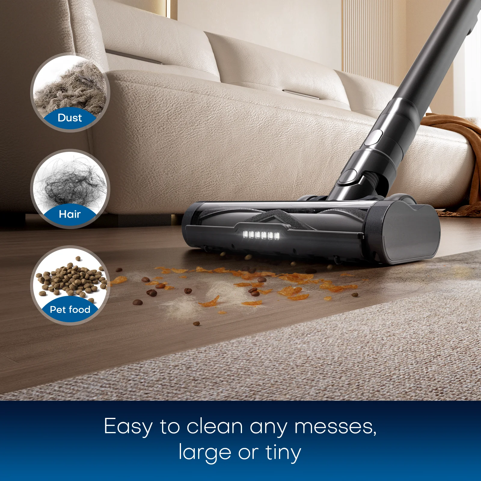 Household vacuum cleaner 220W bagless vacuum cleaners 24000 pa stick vacuum cleaner