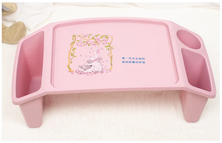 Baby Plastic Bed Small Desk Preschool Student Writing Study Table Children Multifunctional Toy Dining Table
